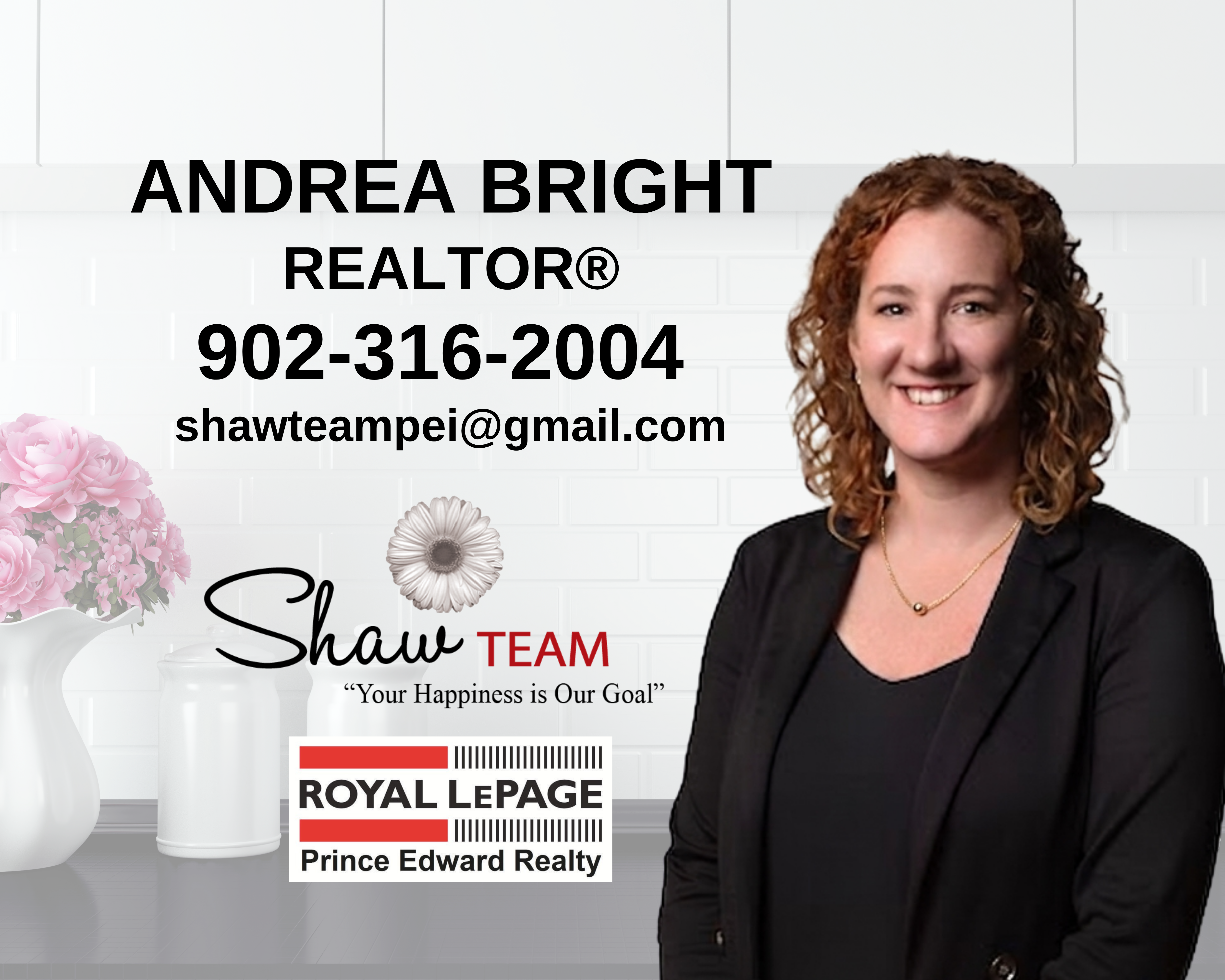 Andrea Bright, Realtor, Royal LePage Prince Edward Realty